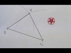 Tracer un triangle à l'aide de trois longueurs