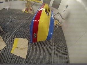 How to Spray Paint Racing Stripes