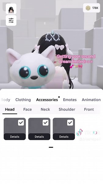 blush ♡ (@blushspell) - Getting Your Second Dream Roblox Limited Item Guide