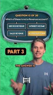 Chart of Accounts Quiz (Part 3 of 4)