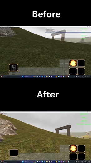 Working on optimizing my game: Coppercube 6.7.3