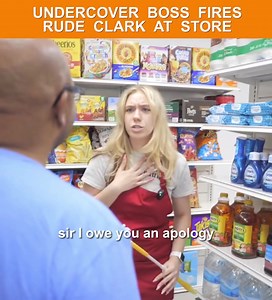 69K views · 1K reactions | Undercover boss fires rude employee | Wild Life Lessons | Facebook