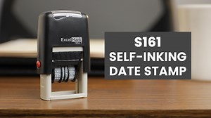 Watch ExcelMark S161 Self-Inking Stamp ﹙7850-T﹚ on Amazon Live
