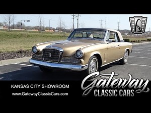 1964 Studebaker Hawk GT- Gateway Classic Cars - Kansas City #1043-KCM