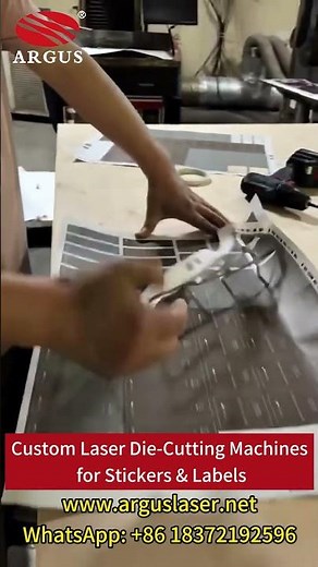Custom Laser Die-Cutting Machines for Stickers & Labels Precision Meets Flexibility!#stickercutting
