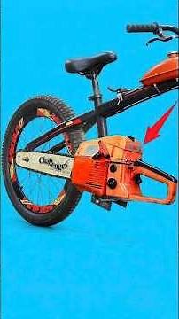 Million Dollar Idea Every Home Needs - DIY Gas Bicycle Project with Chainsaw Parts
