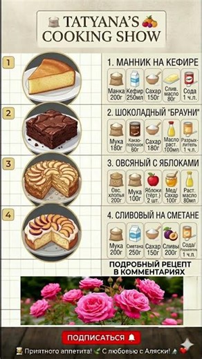 🥧 4 ПИРОГА Без ЯИЦ 🍰 Просто, Бюджетно и ОЧЕНЬ Вкусно 😊👍