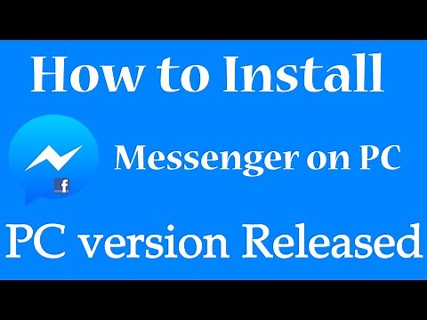 how to install Facebook Messenger on PC and MAC - 2016
