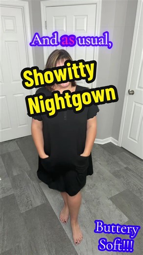 Showitty Nightgowns! Super soft and super comfortable. Great length for a nightgown.! ##tiktokshopmothersday##tiktokshopstockup##nightgown##showitty@@Showitty