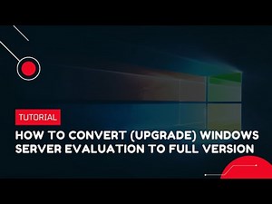 How to Convert (Upgrade) Windows Server Evaluation to Full Version | VPS Tutorial