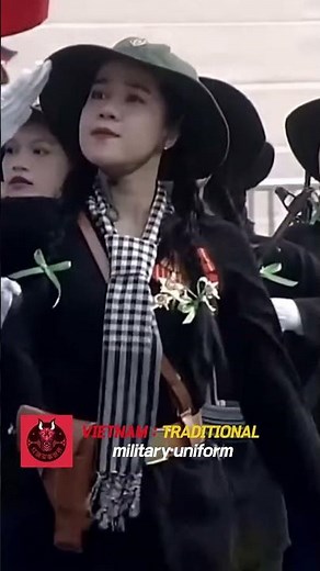 #1 country with the most beautiful traditional military uniforms for female soldiers