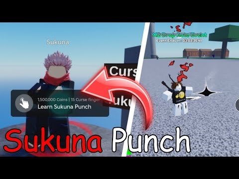 Speed Piece | Sukuna Punch | Guide + Showcase