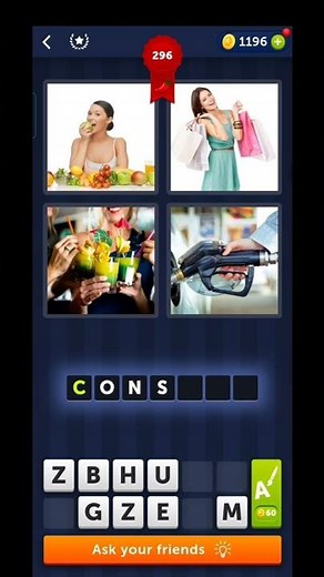 4 Pics 1 Word | Level - 296 | Super Hard Level - Answer #4pics1word