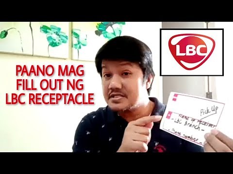 PAANO MAGFILL OUT NG RECEPTACLE - LBC PICK UP TRANSACTION. No need for LBCs complete address #shorts