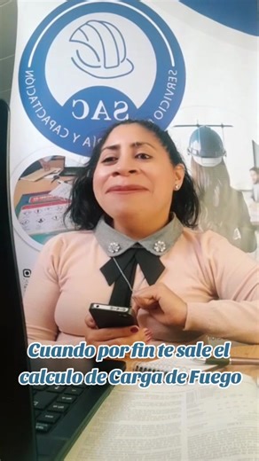 Tutorial de cálculo de carga de fuego en YouTube