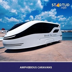 1.4M views · 18K reactions | These amphibious caravans allow you to enjoy the best of both land and water.. | Startup Selfie | Facebook