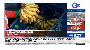 WATCH: Panukalang gawing batas ang food stamp program, isinusulong sa Kamara ni Aklan 2nd District Rep. Teodorico Haresco. | via Isa Avendaño-Umali | Super Radyo DZBB 594khz