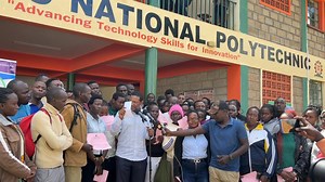 The National Job Recruitment Programme, which was launched by the Labour and Social Protection Cabinet Secretary, Dr. Alfred Mutua at Baringo National Polytechnic, had 32 agencies offering 640 provisional jobs. A total of 890 job seekers turned up for the exercise. Those who did not make it and are interested in jobs abroad can Sign-up and populate their CV/Profile and apply for any of the advertised jobs at www.neaims.go.ke. I wish you all success. | Governor Benjamin Cheboi, EBS, EGH