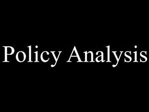 Policy Formulation and Implementation: Public Administration: Public Policy.