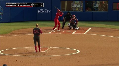 Texas Tech vs. Oklahoma: 2025 Women's College World Series Game 13 | Extended Highlights