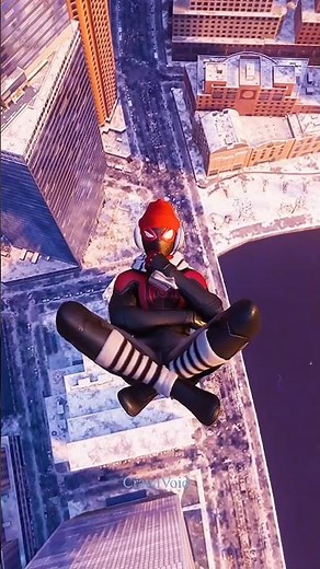 IMPOSSIBLE SUIT — Miles Morales Purple Suit Spider-Man 2 #shorts