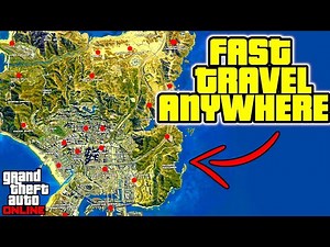 How To Fast Travel Around The Map in GTA 5 Online | Next Gen