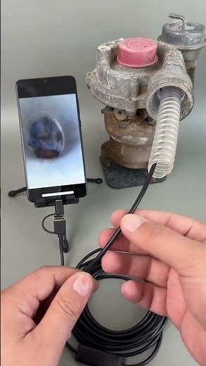 Endoscope Inspection Camera with LED Light – Flexible Snake Camera for Hard-to-Reach Areas