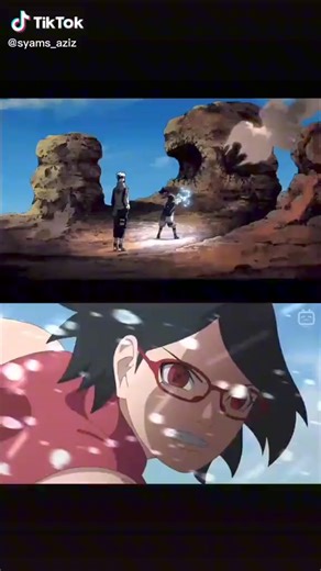 SASUKE & SARADA UNLEASHING THE POWER OF CHIDORI ⚡ ©️ | syams_aziz | Shannaro: Sakura Encounters & Predicaments