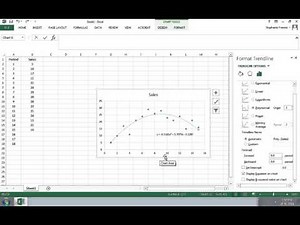 Using Excel to Do Trend Forecasting