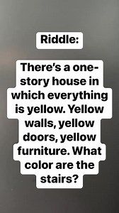 One-story house riddle | Lists and Laughs