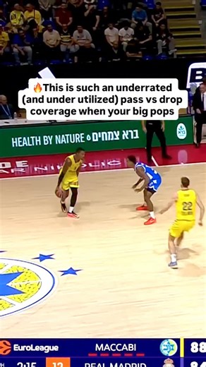 🔥This is such an underrated (and under utilized) pass vs drop coverage when your big pops . . #Basketball #Nice #Work #Train #Details #Future #Learn #Skills #Pittsburgh #Reels #Hoops #Trending #Viral #Motivation #New #Video #ComeGetSome! #Practice #Use #Awesome #Europe #Israel #Beautiful #Pass #Share #Pop #Drop #Smart #Study | The Scoring Factory