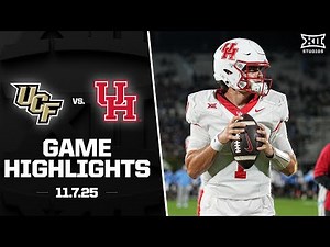 Houston vs. UCF Game Highlights | 2025 Big 12 Football