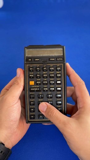 #calculator #HP #hewlettpackard #reelsvideoシ link : https://www.ebay.com/itm/177436996930 | Vintage devices