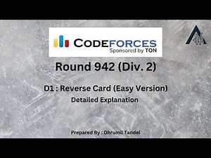 Codeforces Round 942 D1 - Reverse Card (Easy Version)