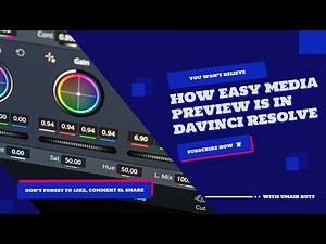 You Won't Believe How EASY Media Preview is in DaVinci Resolve