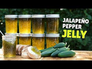Sweet Jalapeno Pepper Jelly Recipe for Canning