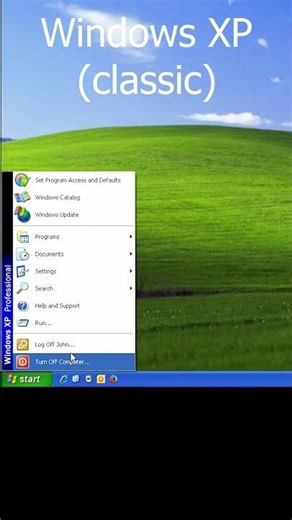 Start Menu Evolution #windows #microsoft #startmenu #evolution #shorts #viral