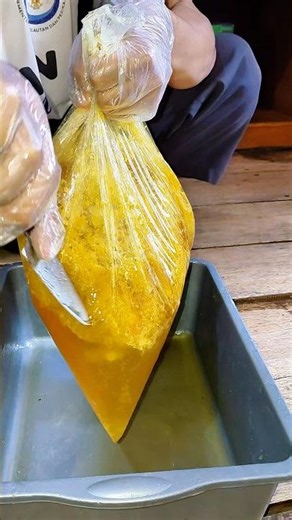 This is pure wild honey from the forests of West Java, harvested directly from Apis dorsata. #honey