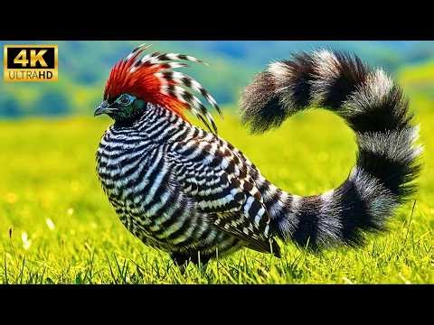 Top 50 Unbelievable Exotic Birds Pastel Colors, Giant Fan Tails & Garden ASMR