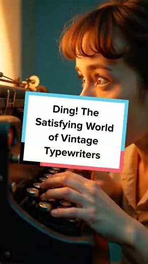 Ding! The Satisfying World of Vintage Typewriters