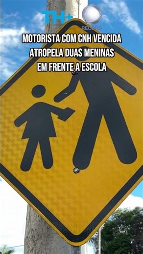 Driver with expired license runs over two girls in front of school.