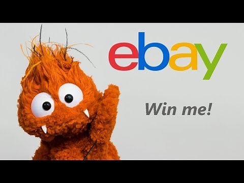 eBay Orange Monster Puppet