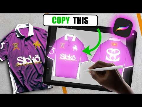 Designing a Clothing Brand with PROCREATE