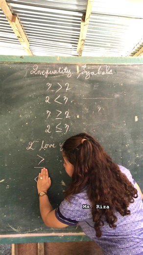 Inequality Symbols. | Ms. Riza Teaching Math