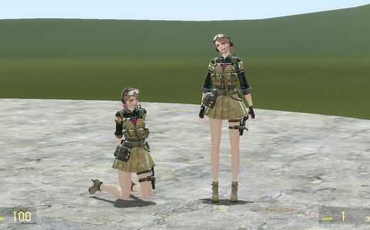 GMOD，的模组，女角色