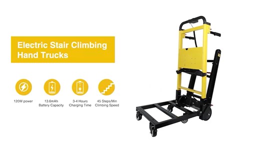 Watch Electric stair climber dolly with 6 wheels on Amazon Live
