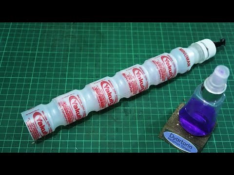 Cara membuat mercon dari botol yakult