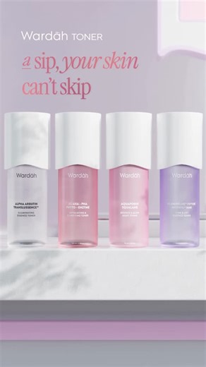 Official Page Wardah Cosmetics on Instagram: "Whatever your skin needs — brightening, exfoliating, hydrating, or firming — Wardah Toner Series is ready to serve your skin with science-backed care. 🌟 Brighten with Illuminating Essence Toner 🌿 Refine with Exfoliating & Clarifying Toner 🌊 Hydrate with Bouncy & Glow Milky Toner ✨ Firm with Firm & Lift Essence Toner Because your skin deserves the right formula, made with intention 💖 #WardahTonerOfficial #ASipYourSkinCa