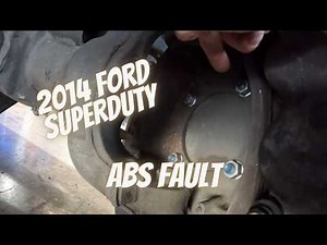 What Is ABS Fault Code C1145 C1234 2014 Ford Superduty