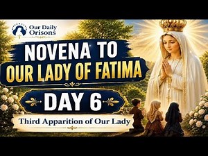 DAY 6 – NOVENA TO OUR LADY OF FATIMA 🌹 Powerful Prayer for Mercy & Conversion 🙏